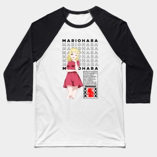 Mari Ohara - Love Live Baseball T-Shirt